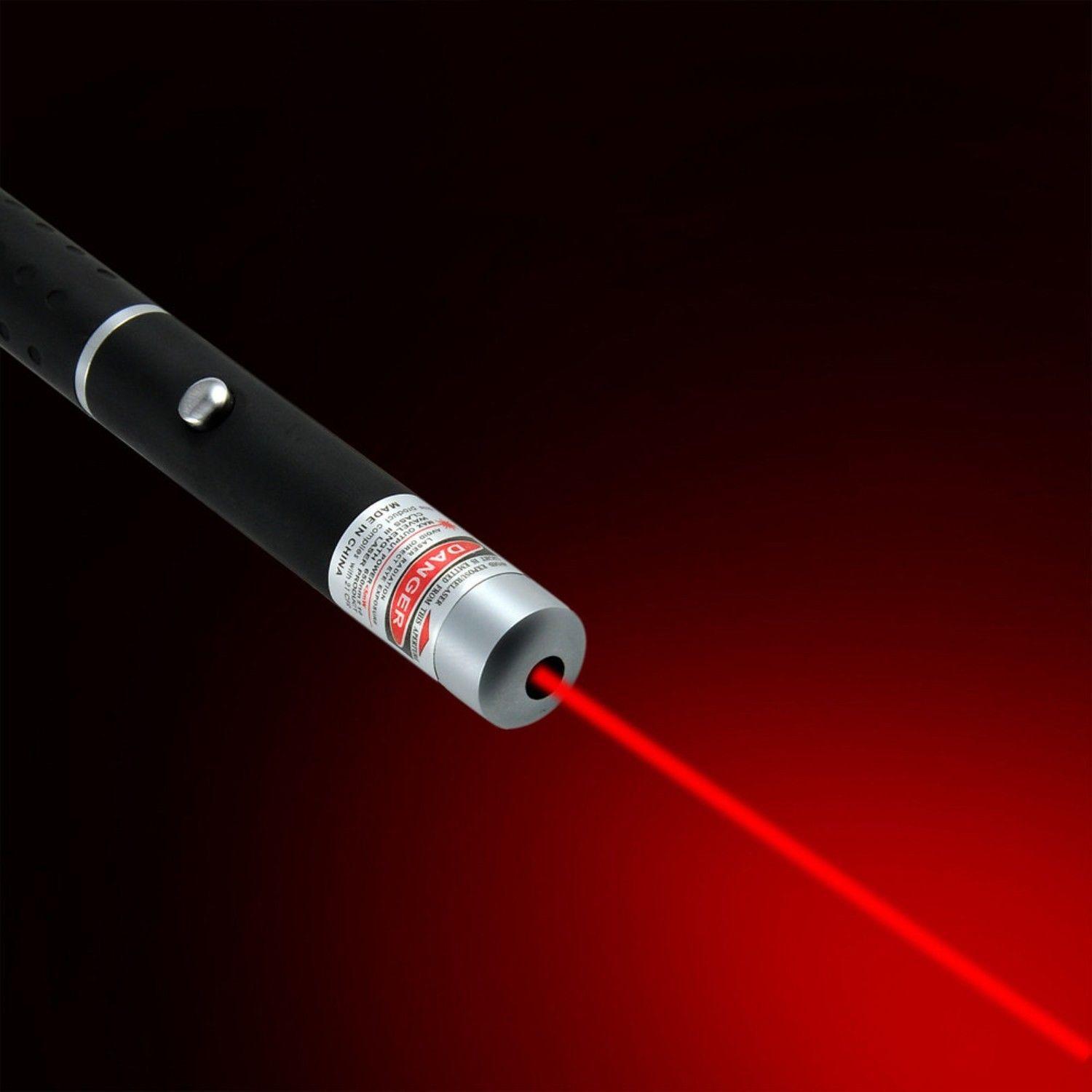 Light Red Laser Pointer Pen Beam